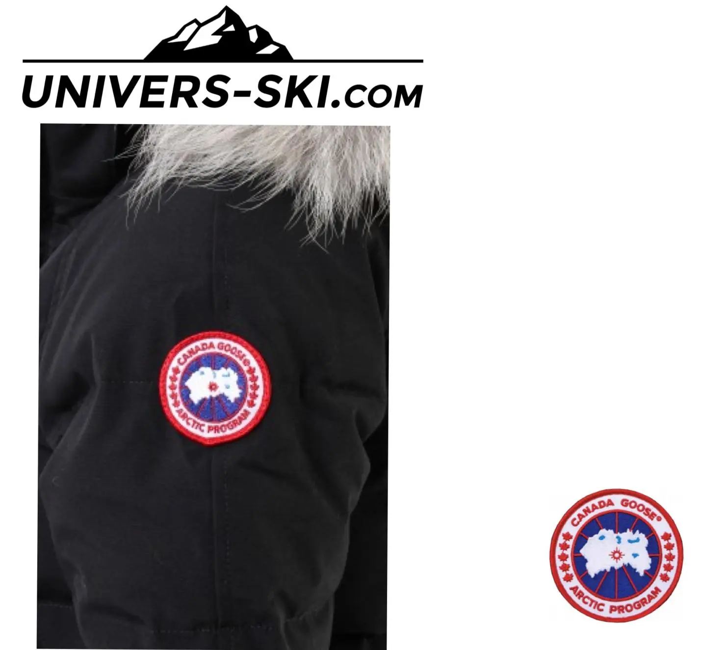 Blouson Aviateur Canada Goose Bomber Savona Femme Noir 2023 â Image 3