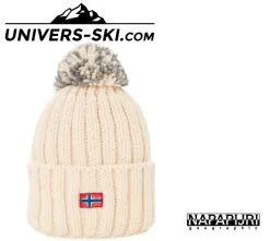 Bonnet NAPAPIJRI à Pompon Itang Paillettes Ivoire 2022