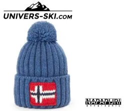 Bonnet NAPAPIJRI à Pompon Semiury Bleu 2022