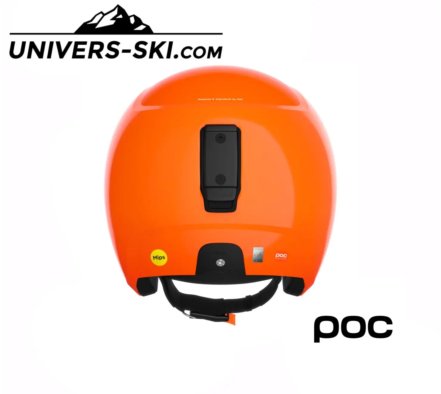 Casque De Ski POC Skull Dura X Mips Fluorescent Orange 2023 – Image 3