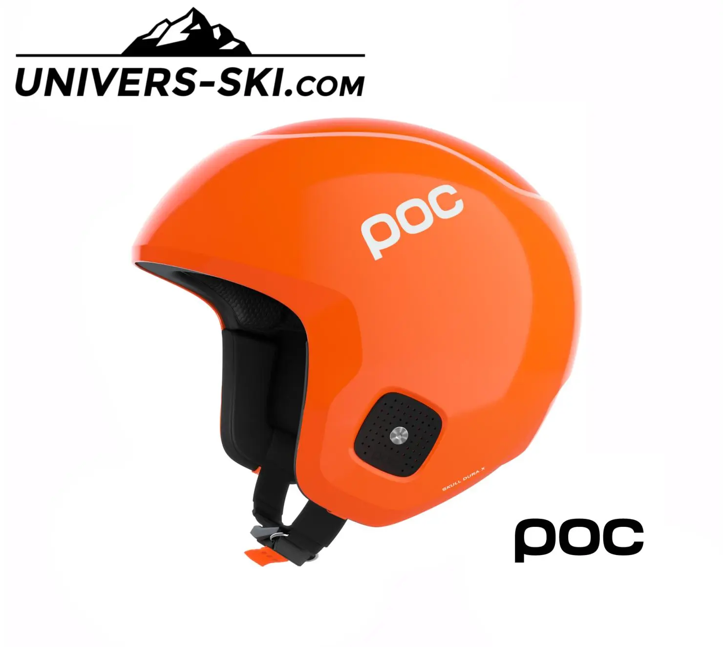 Casque De Ski POC Skull Dura X Mips Fluorescent Orange 2023