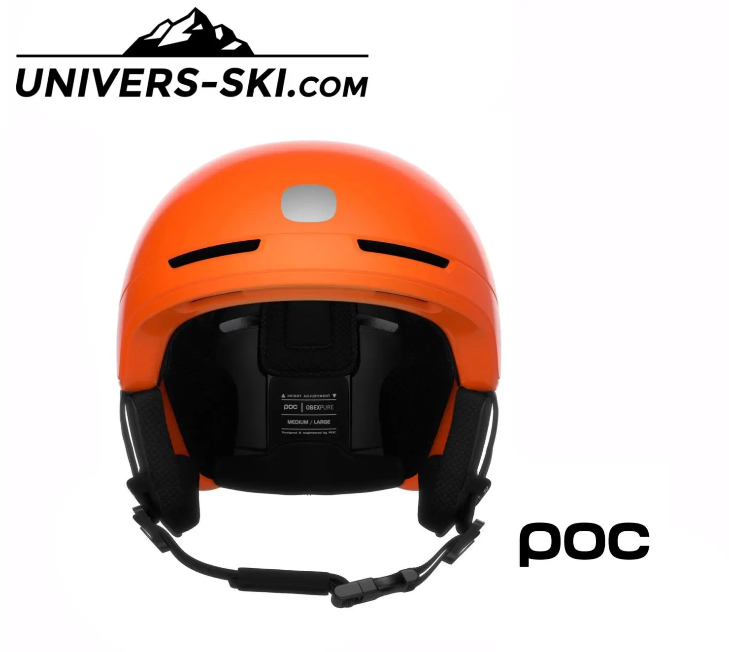 Casque De Ski Pocito Obex Mips Fluorescent Orange 2023 – Image 2