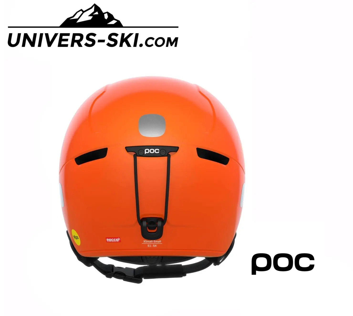 Casque De Ski Pocito Obex Mips Fluorescent Orange 2023 – Image 3