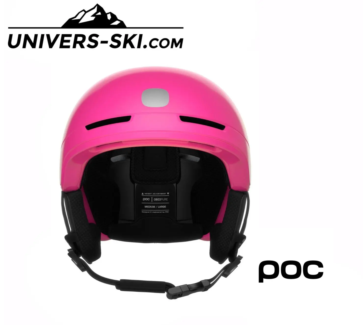 Casque De Ski Pocito Obex Mips Fluorescent Pink 2023 – Image 2