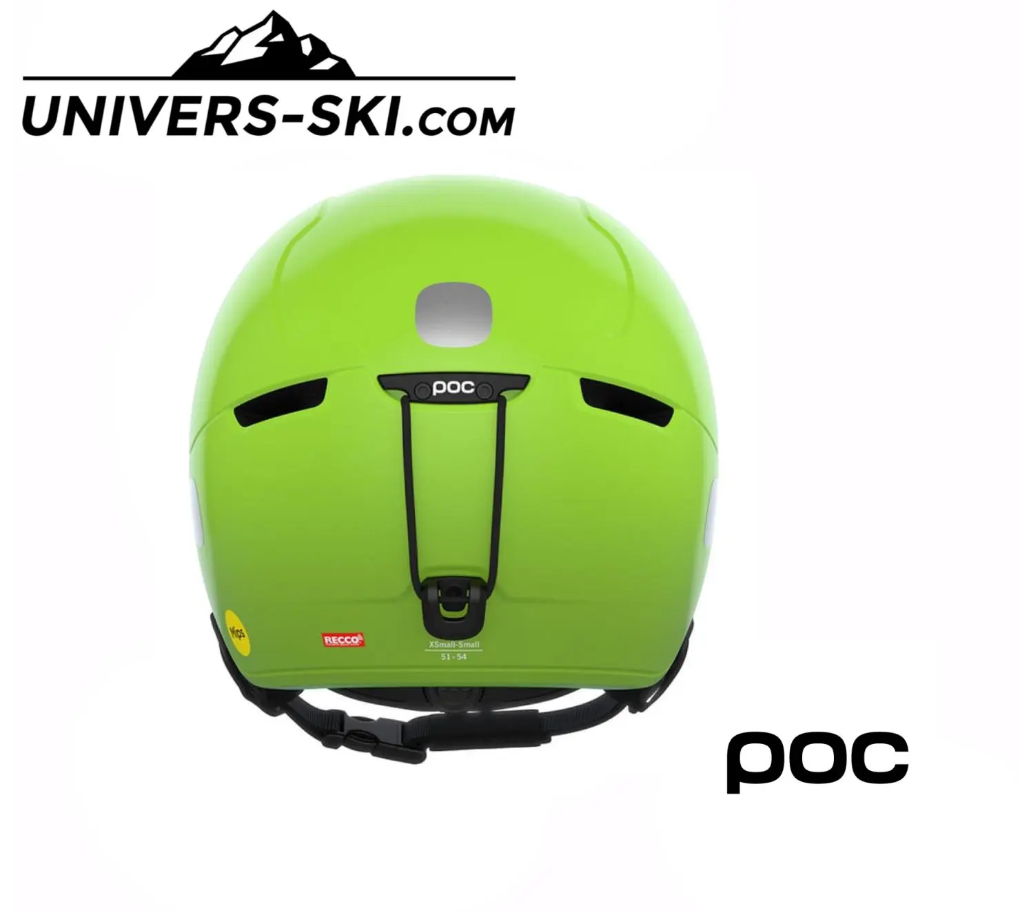 Casque De Ski Pocito Obex Mips Fluorescent Yellow/Green 2023 – Image 3
