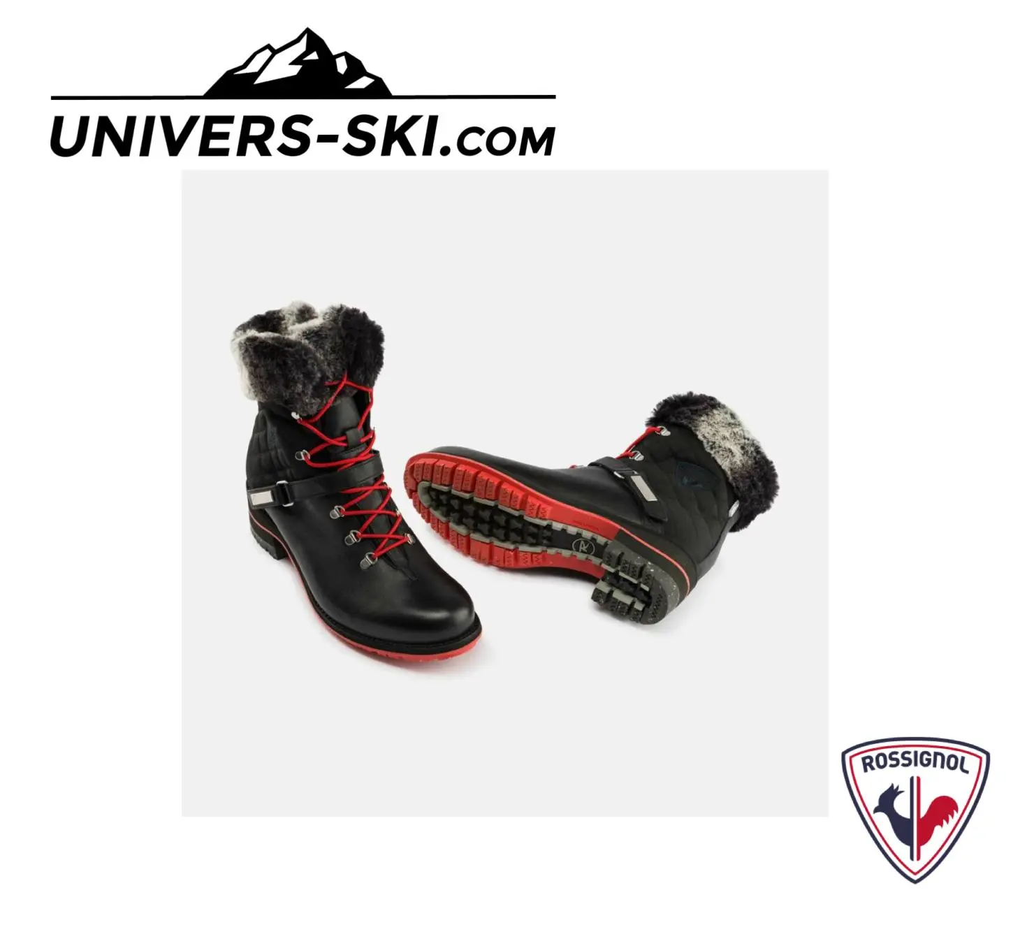 Chaussures Rossignol Femme Megève Noire 2023 – Image 2