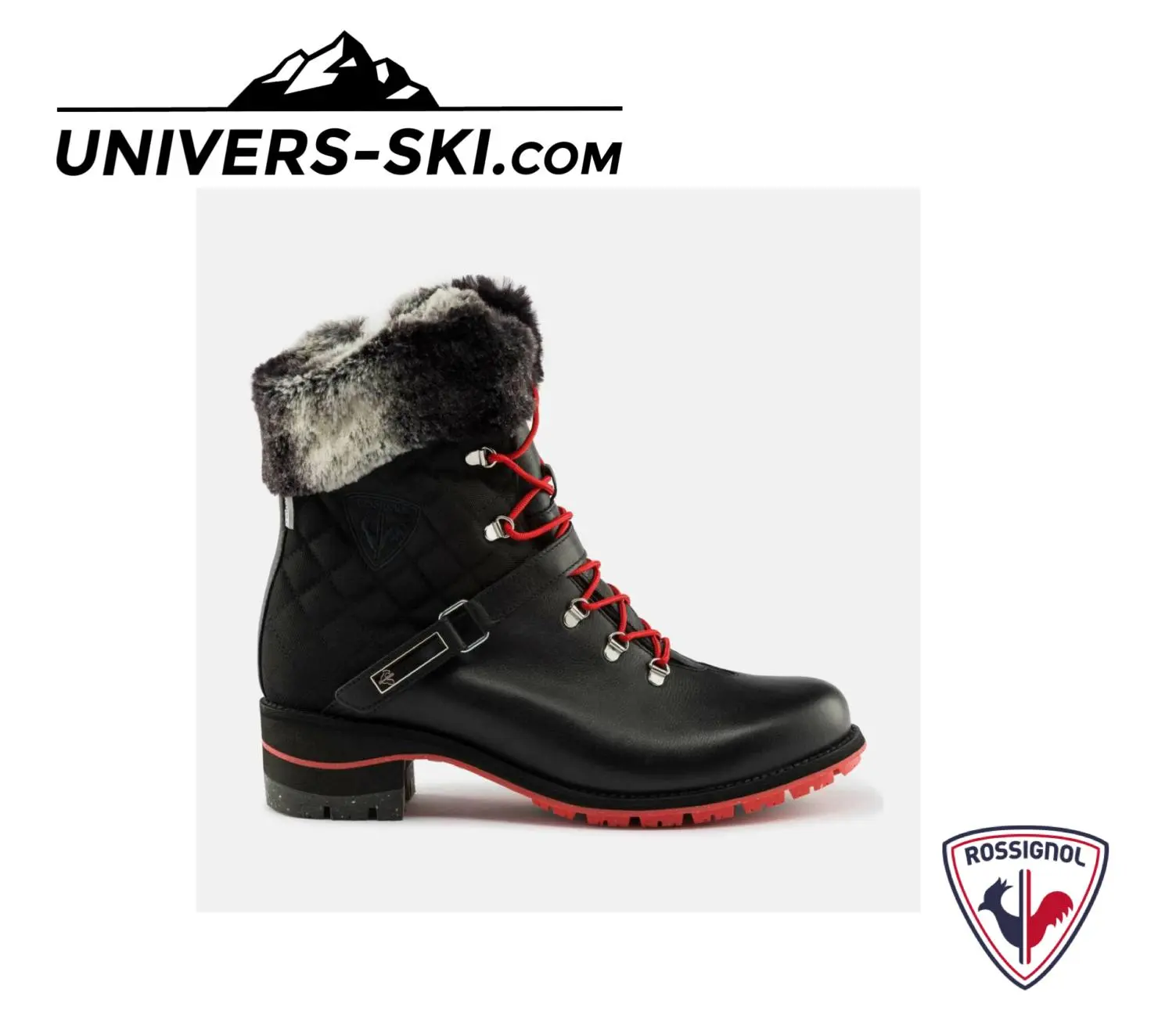 Chaussures Rossignol Femme Megève Noire 2023