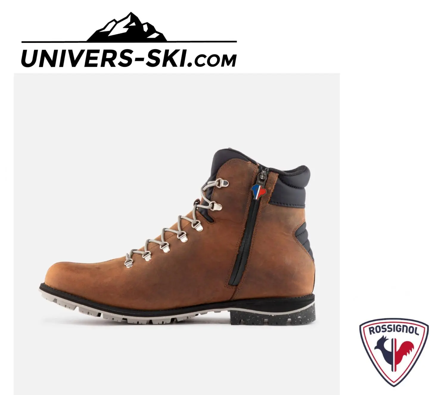 Chaussures Rossignol Homme Chamonix Brown Wax 2023 – Image 2