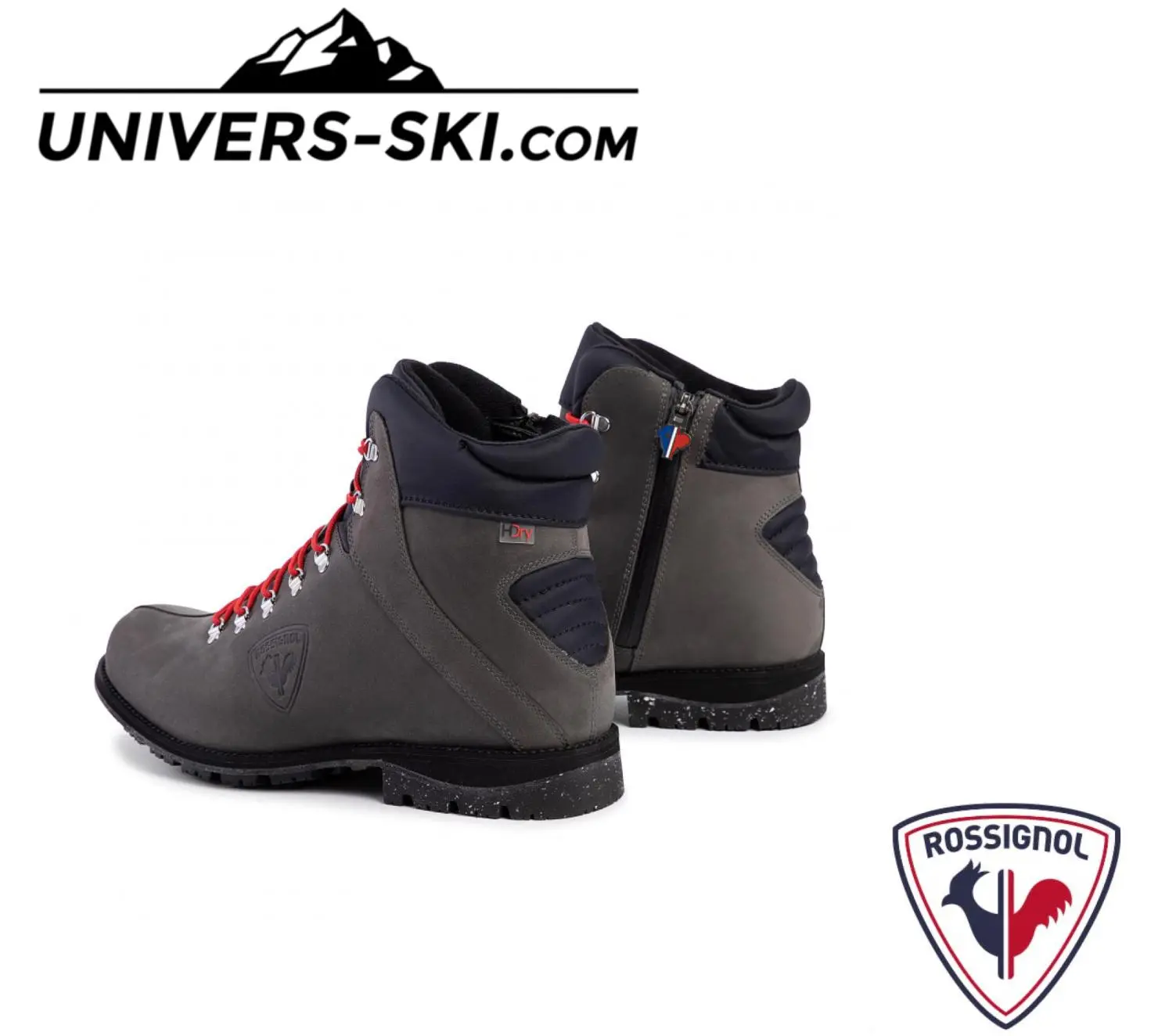 Chaussures ROSSIGNOL Homme Chamonix Nubuck Dark Grey 2023 – Image 2