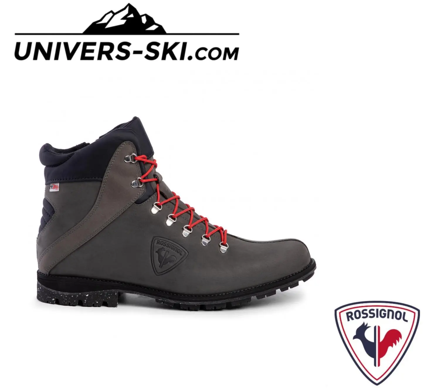 Chaussures ROSSIGNOL Homme Chamonix Nubuck Dark Grey 2023