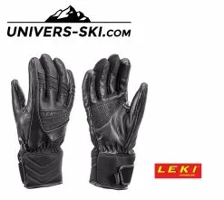Gants De Ski LEKI Femme Griffin Cuir Noir