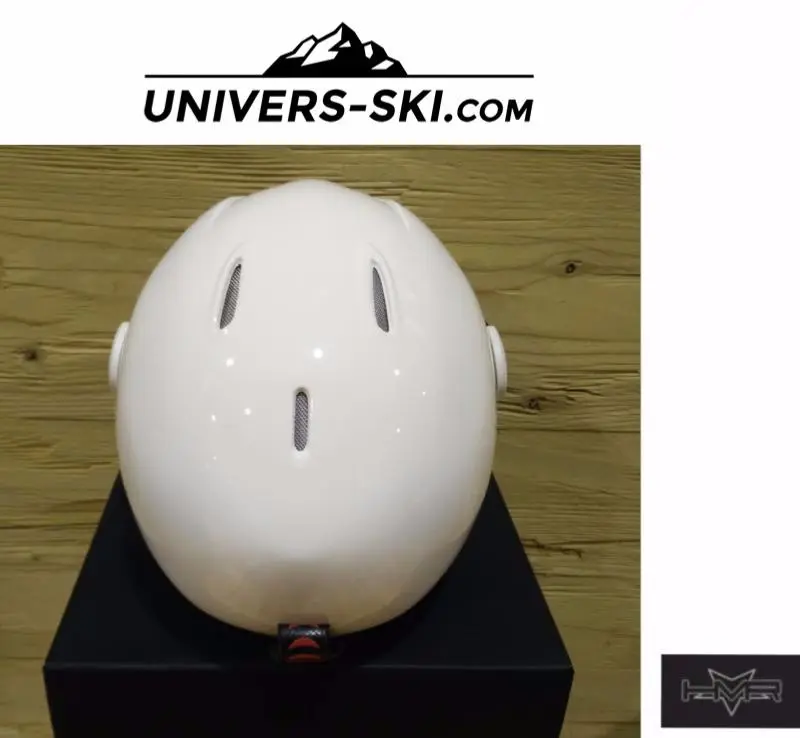 Casque Ski HMR Zero 35 Blanc Avec Visière – Image 3