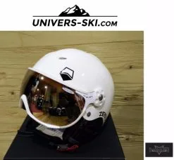 Casque Ski HMR Zero 35 Blanc Avec Visière