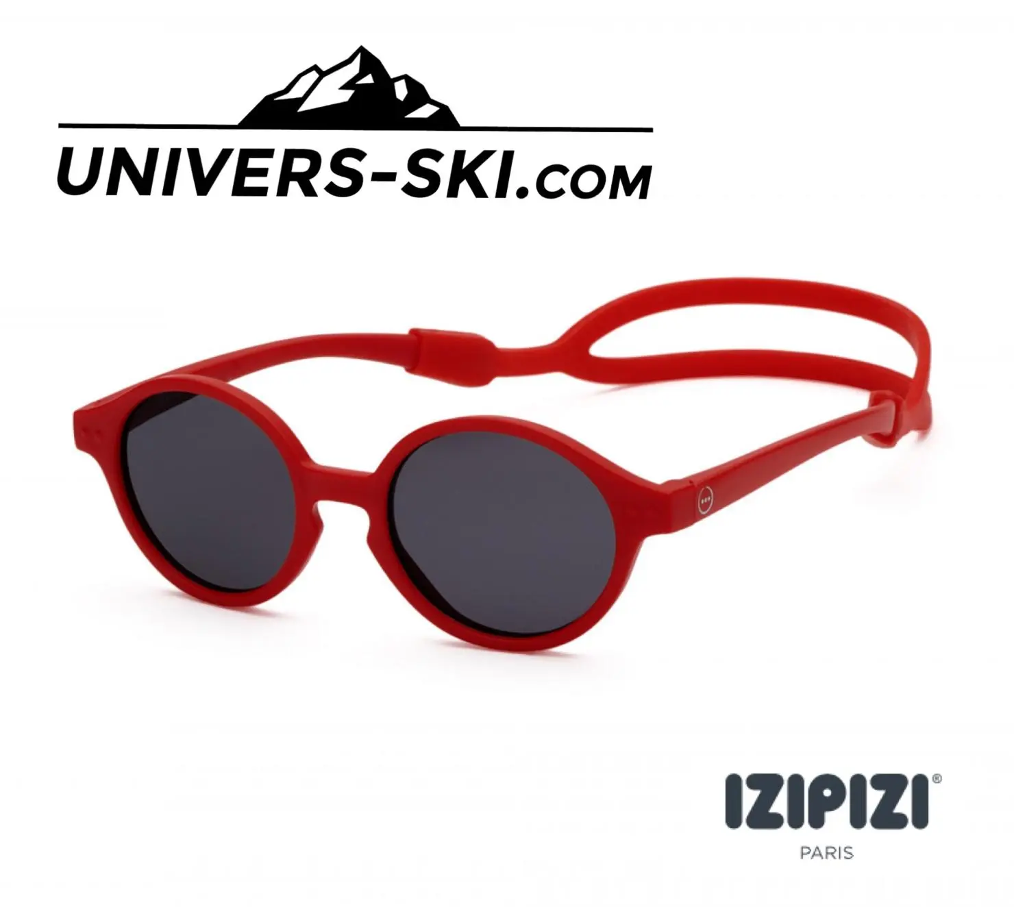 Lunettes De Soleil IZIPIZI KIDS 3-5 Ans Rouge – Image 2