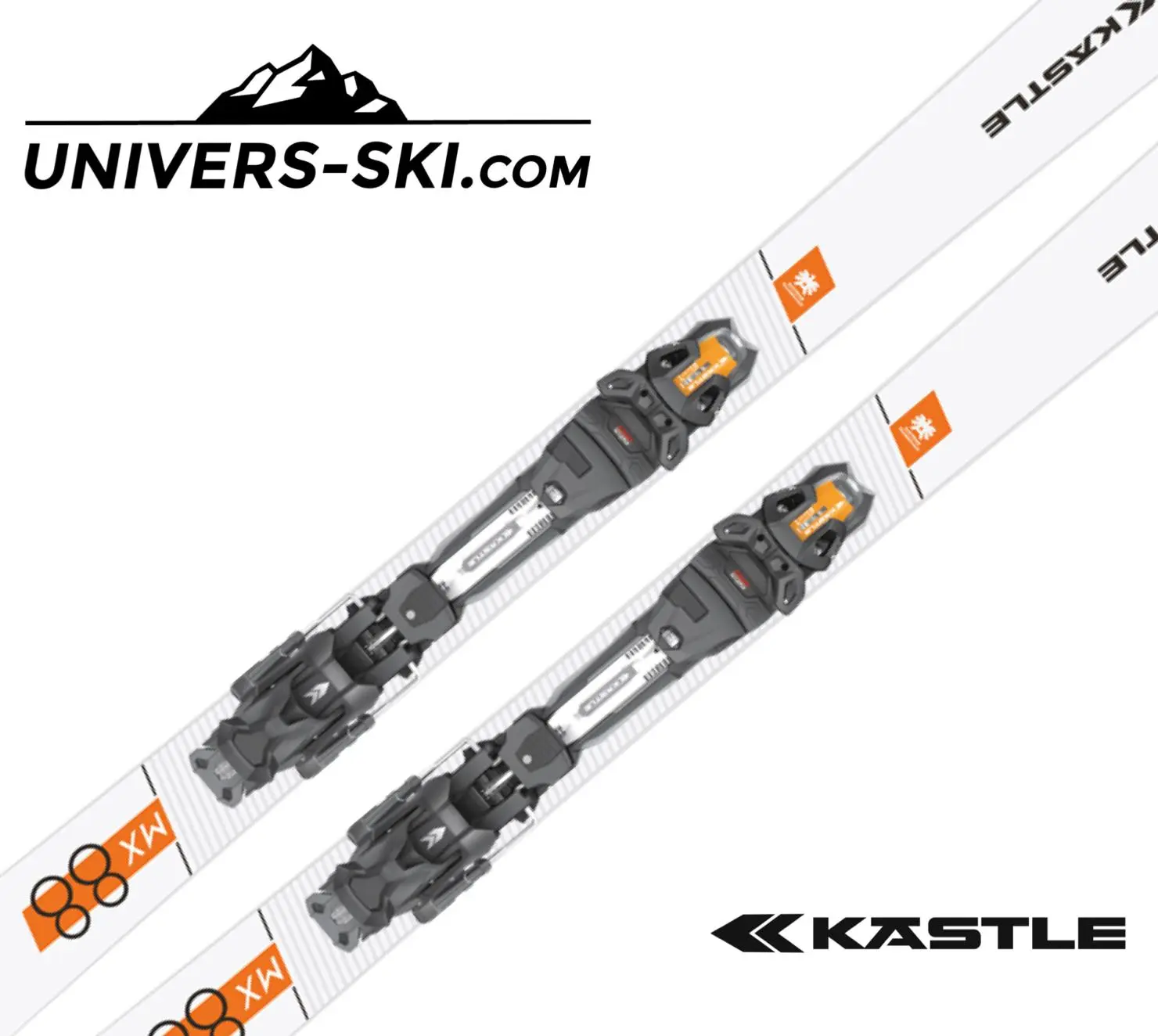 Ski Kastle MX 88 2023 + Fixations K12 PRW GW – Image 3