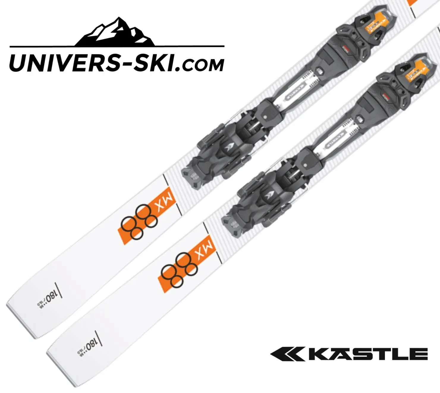 Ski Kastle MX 88 2023 + Fixations K12 PRW GW – Image 4