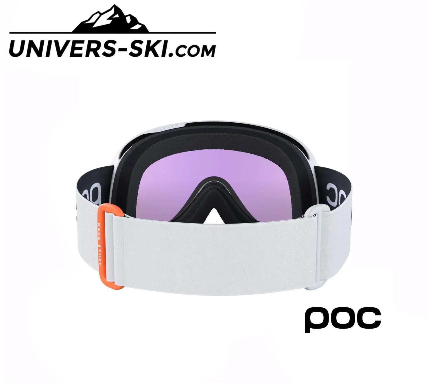 Masque De Ski POC Retina Clarity Comp Hydrogen White/Uranium Black 2023 – Image 3