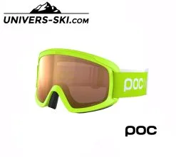 Masque De Ski Junior Pocito Opsin Fluorescent Yellow/Green 2023