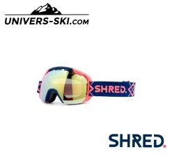 Masque De Ski SHRED SMARTEFY BIGSHOW NAVY/RUST CBL PLASMA 2023