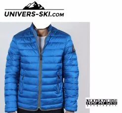 Veste Doudoune NAPAPIJRI Aerons Stand Bleu Skydiver Homme 2023