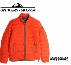 Veste Doudoune NAPAPIJRI Aerons Stand Orange Emberglow Homme 2023