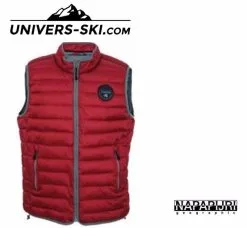 Gilet Doudoune NAPAPIJRI Aerons Rouge Vest Mineral Red 2023 Homme