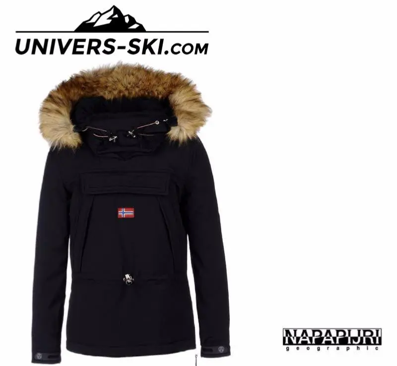 Veste NAPAPIJRI Skidoo Femme Noir Eco Fur 2023
