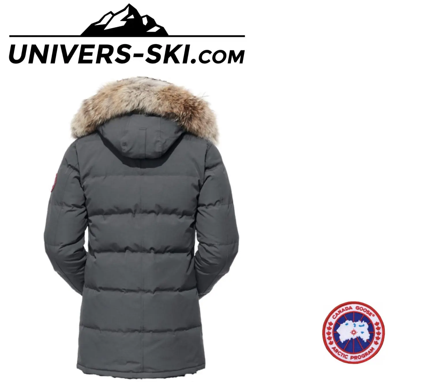 Parka Canada Goose Carson Homme Gris Moyen 2023 â Image 2