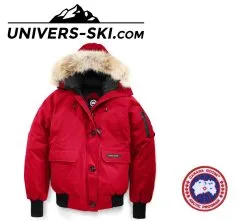 Parka Canada Goose Chilliwack Bomber Rouge Femme 2023