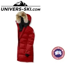 Parka Canada Goose Femme Shelburne Rouge Sequoia 2023