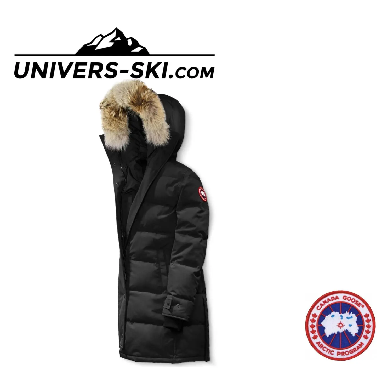 Parka Canada Goose Femme Shelburne Noire 2023