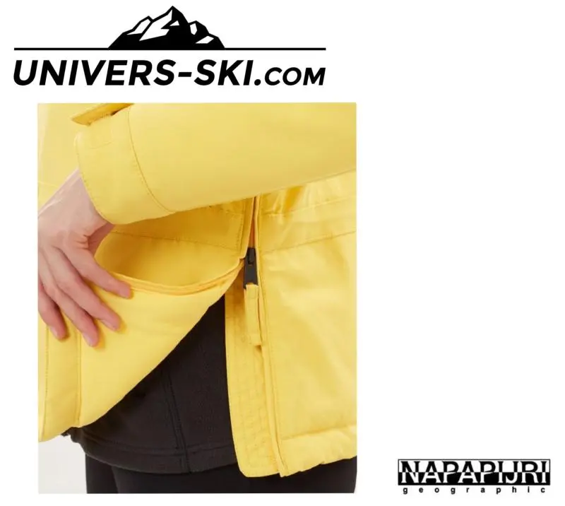Veste NAPAPIJRI Skidoo Jaune Femme 2023 â Image 3