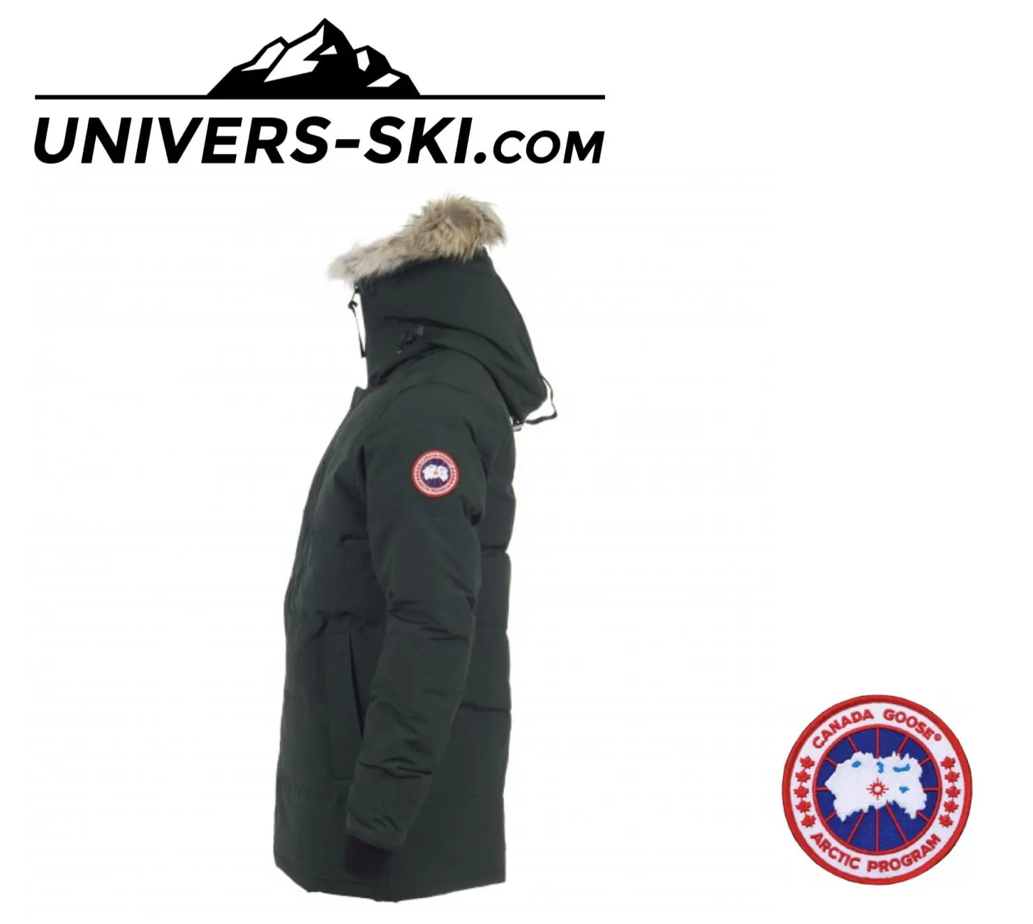 Parka Canada Goose Carson Homme Noir 2023 â Image 2