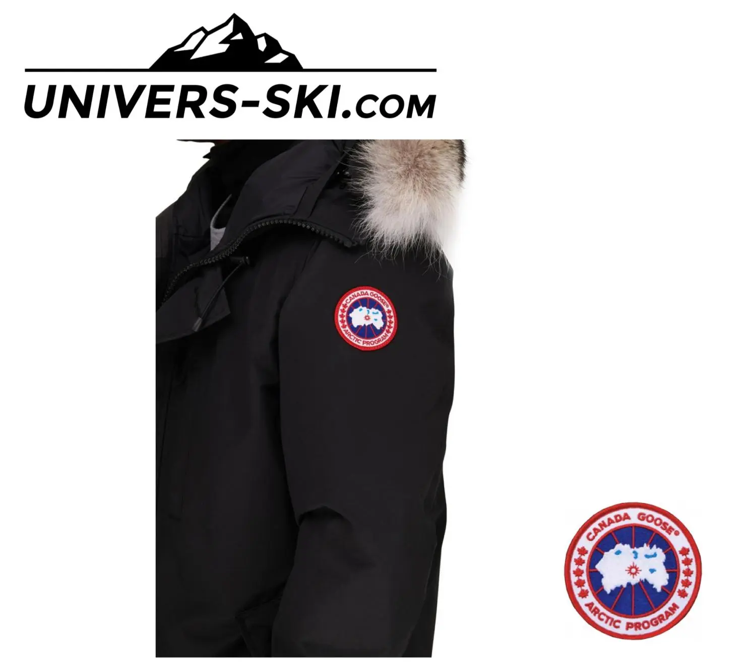 Parka Canada Goose The Château Homme Noir 2023 – Image 3