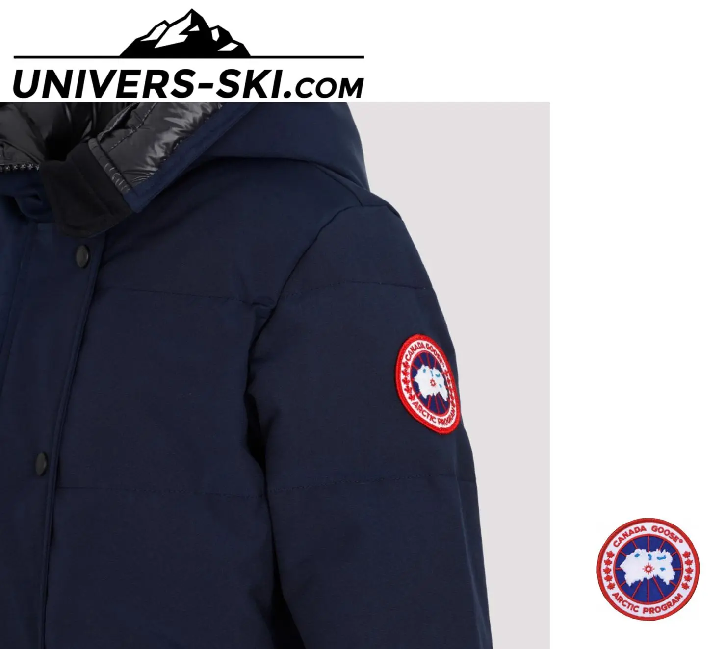 Parka Canada Goose Femme Shelburne Atlantic Navy No Fur 2023 â Image 4