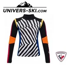 Pull ROSSIGNOL Femme CASTELBAJAC Bumpi Noir 2021