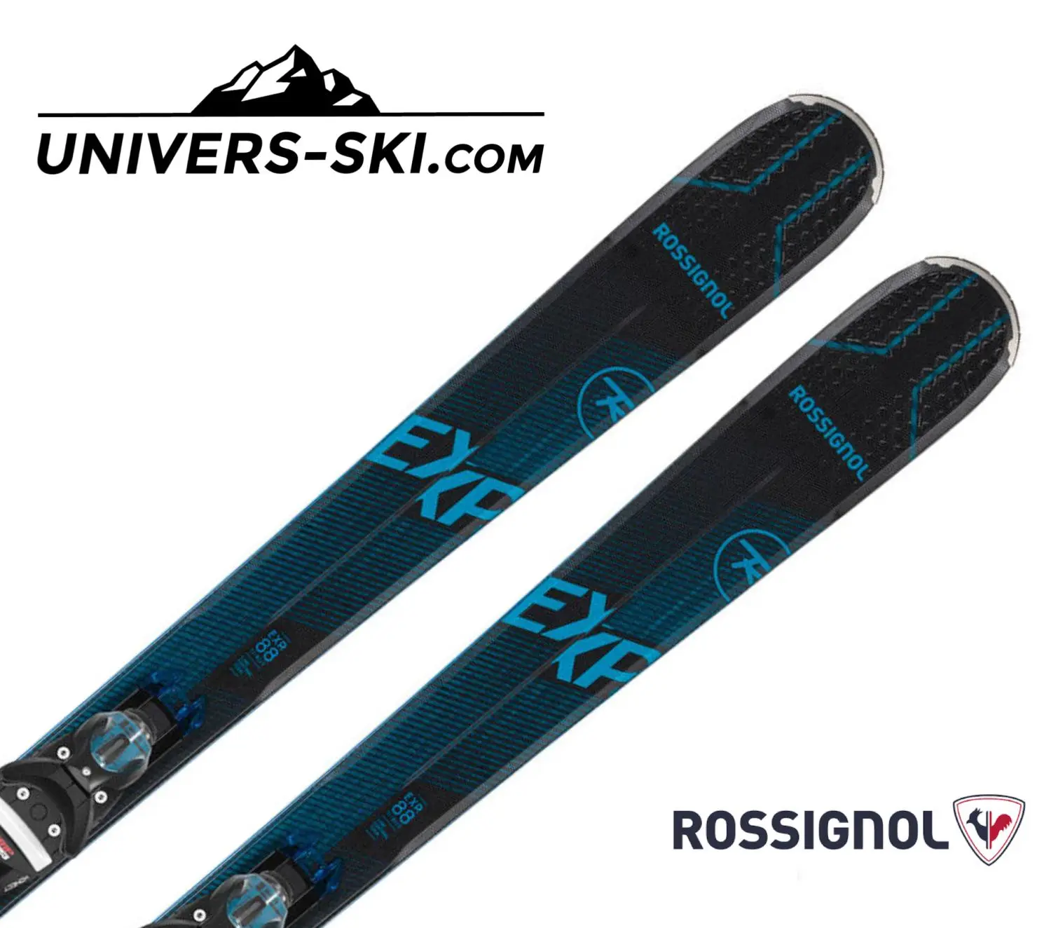 Ski ROSSIGNOL Expérience 88 TI BASALT Konect 2021 + NX 12 Dual – Image 2
