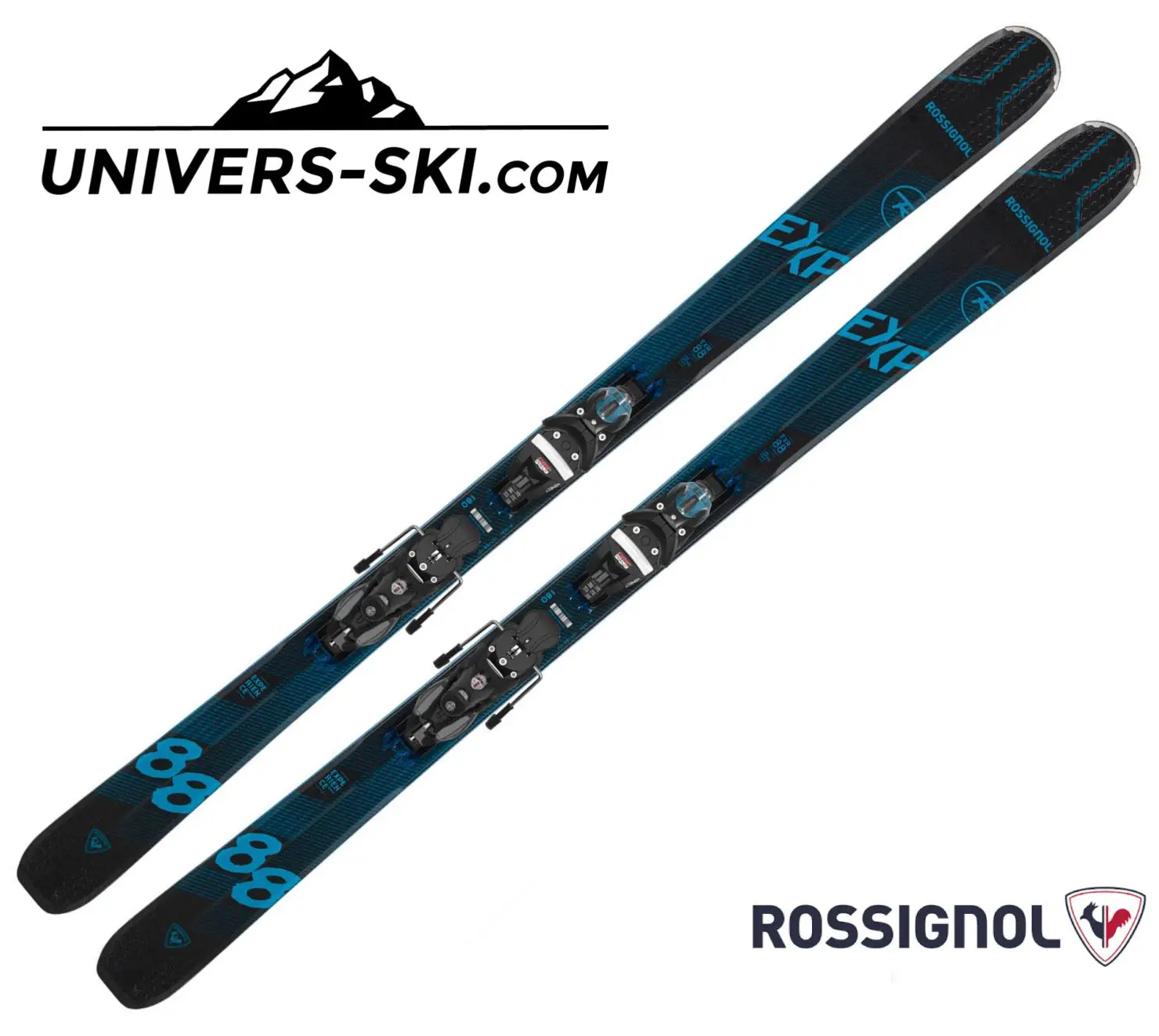 Ski ROSSIGNOL Expérience 88 TI BASALT Konect 2021 + NX 12 Dual