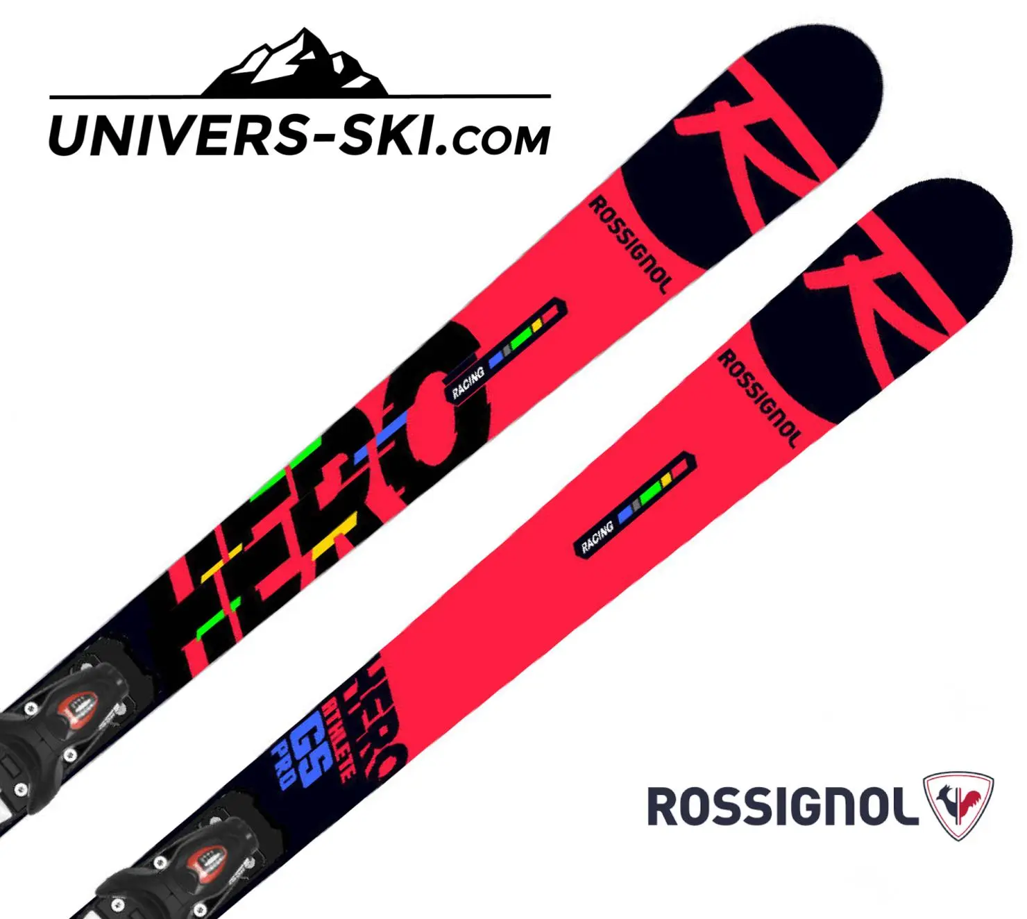Ski Junior Rossignol Hero GS FIS Pro R21 2022 + NX 10 – Image 2