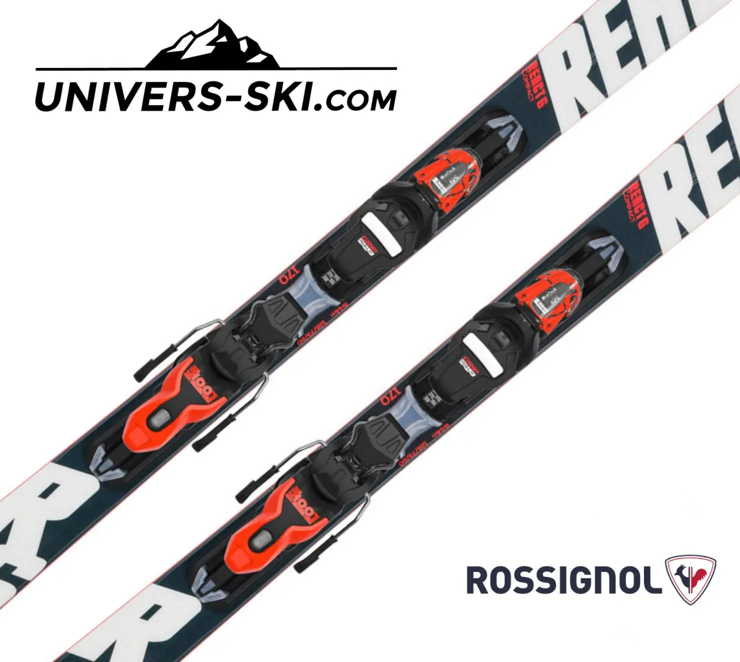 Ski ROSSIGNOL React R6 Compact 2022 + Xpress 11 – Image 3