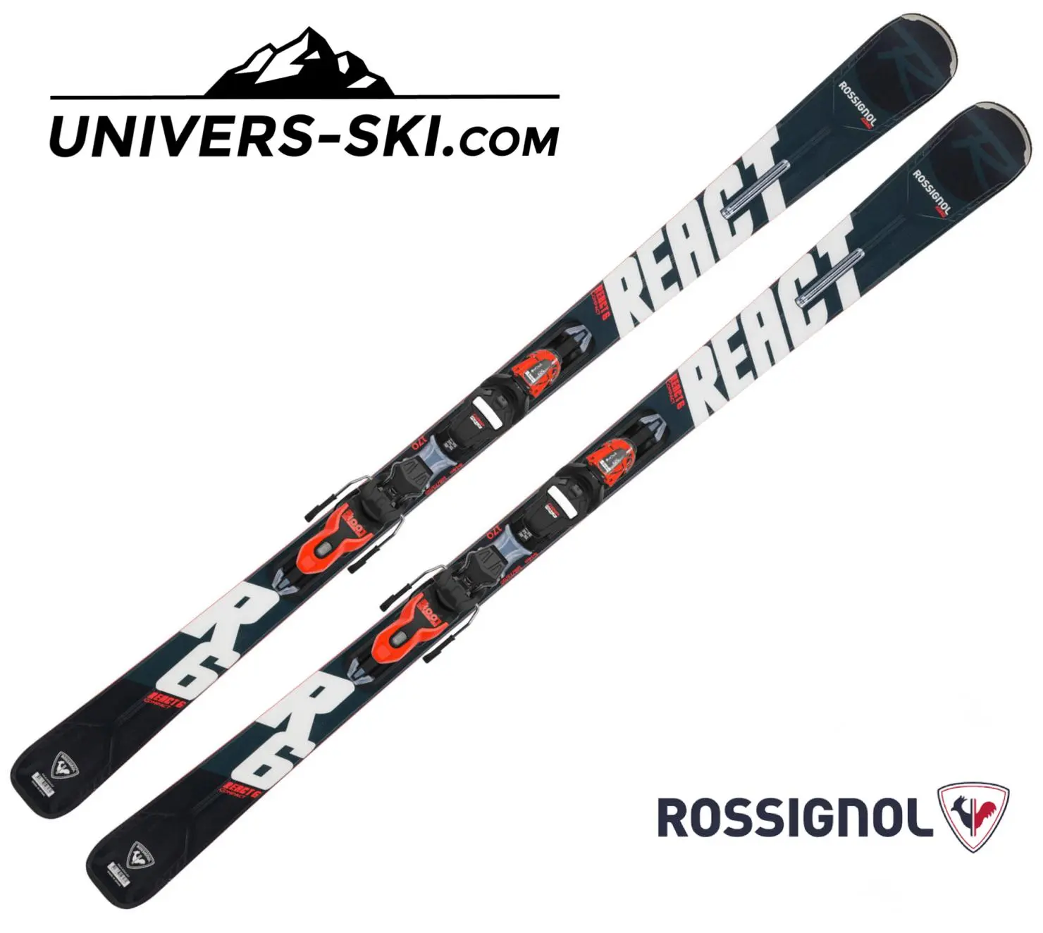 Ski ROSSIGNOL React R6 Compact 2022 + Xpress 11