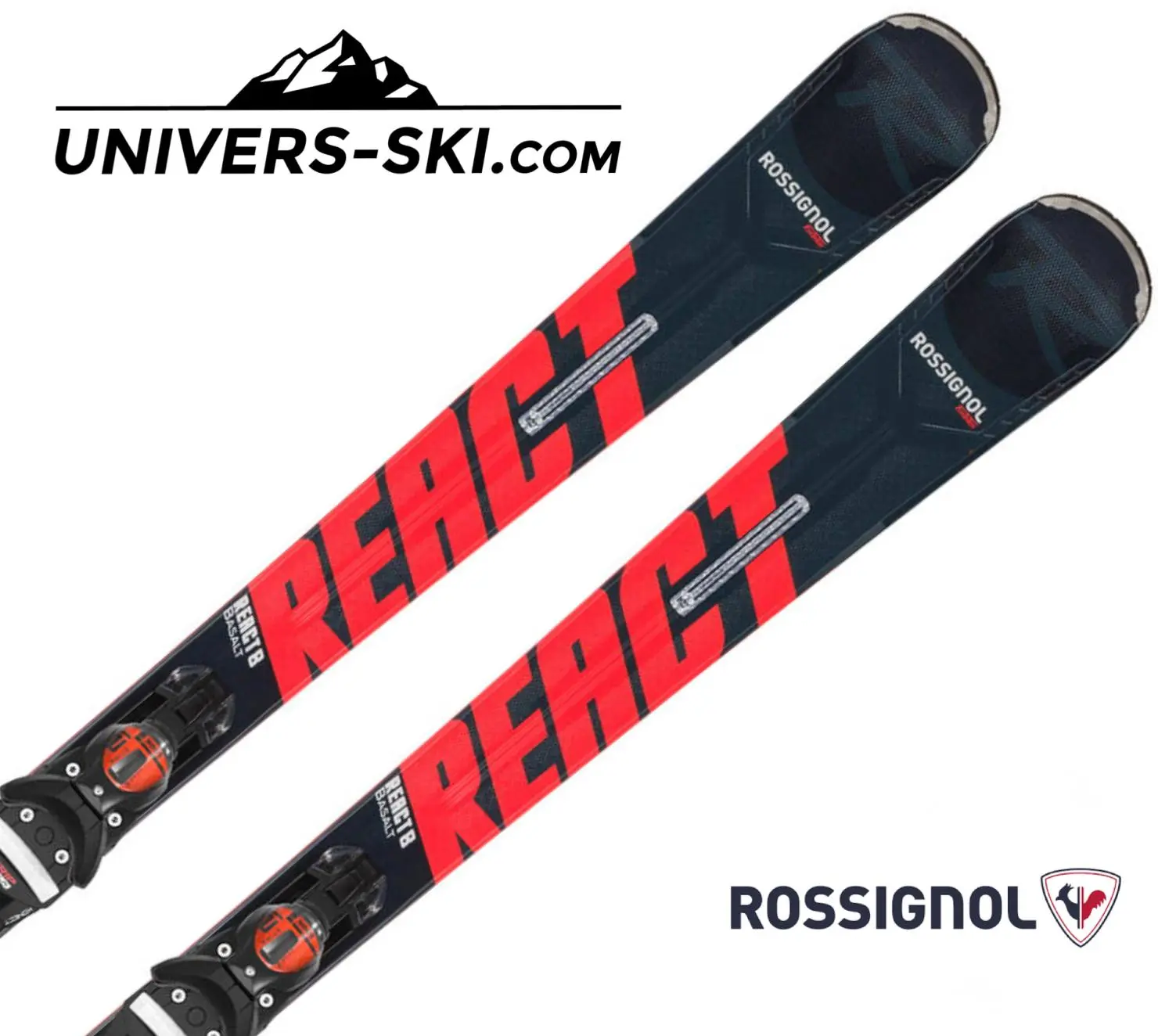 Ski ROSSIGNOL REACT R8 HP Konect 2022 + NX 12 Grip Walk – Image 2