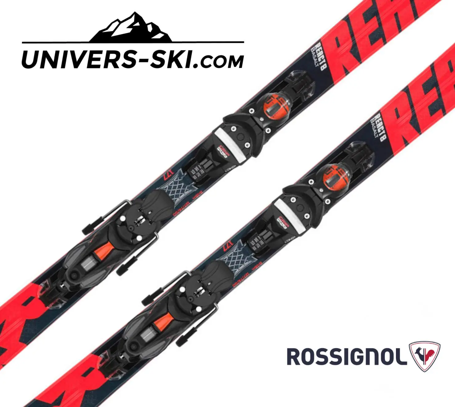 Ski ROSSIGNOL REACT R8 HP Konect 2022 + NX 12 Grip Walk – Image 3