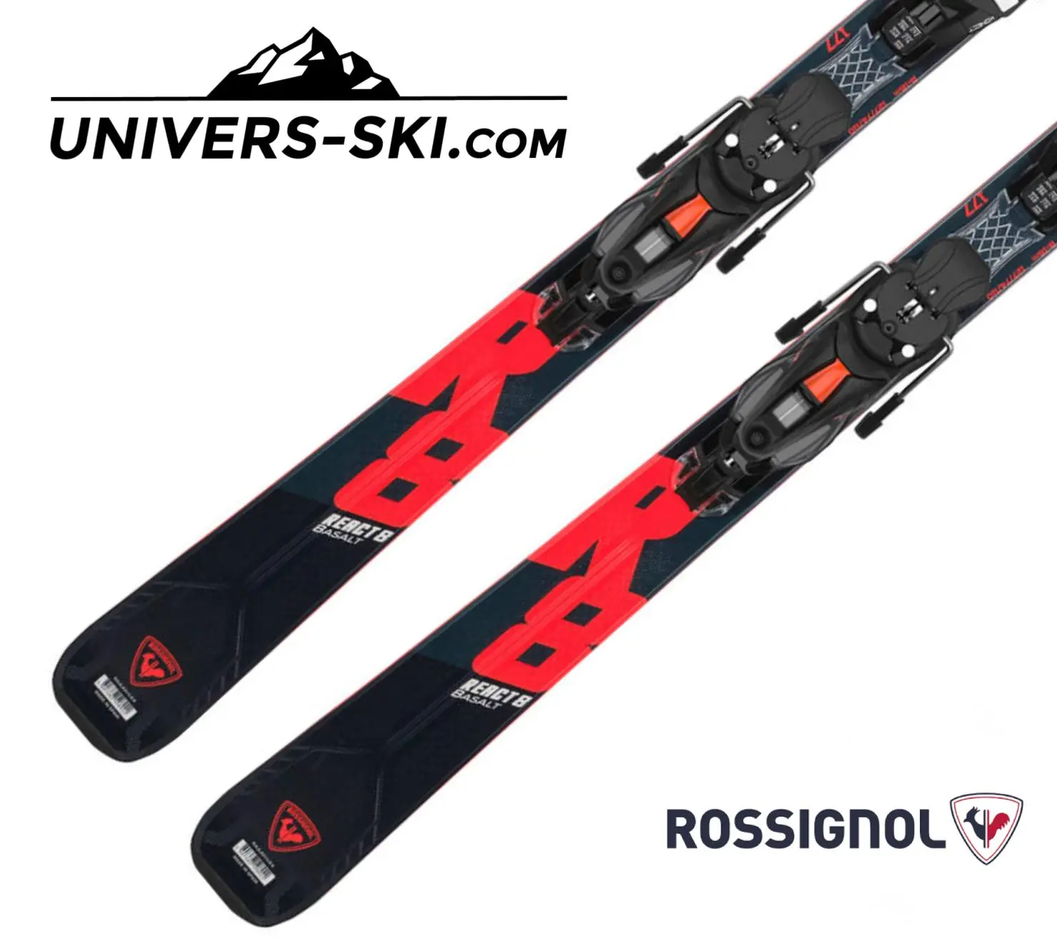 Ski ROSSIGNOL REACT R8 HP Konect 2022 + NX 12 Grip Walk – Image 4