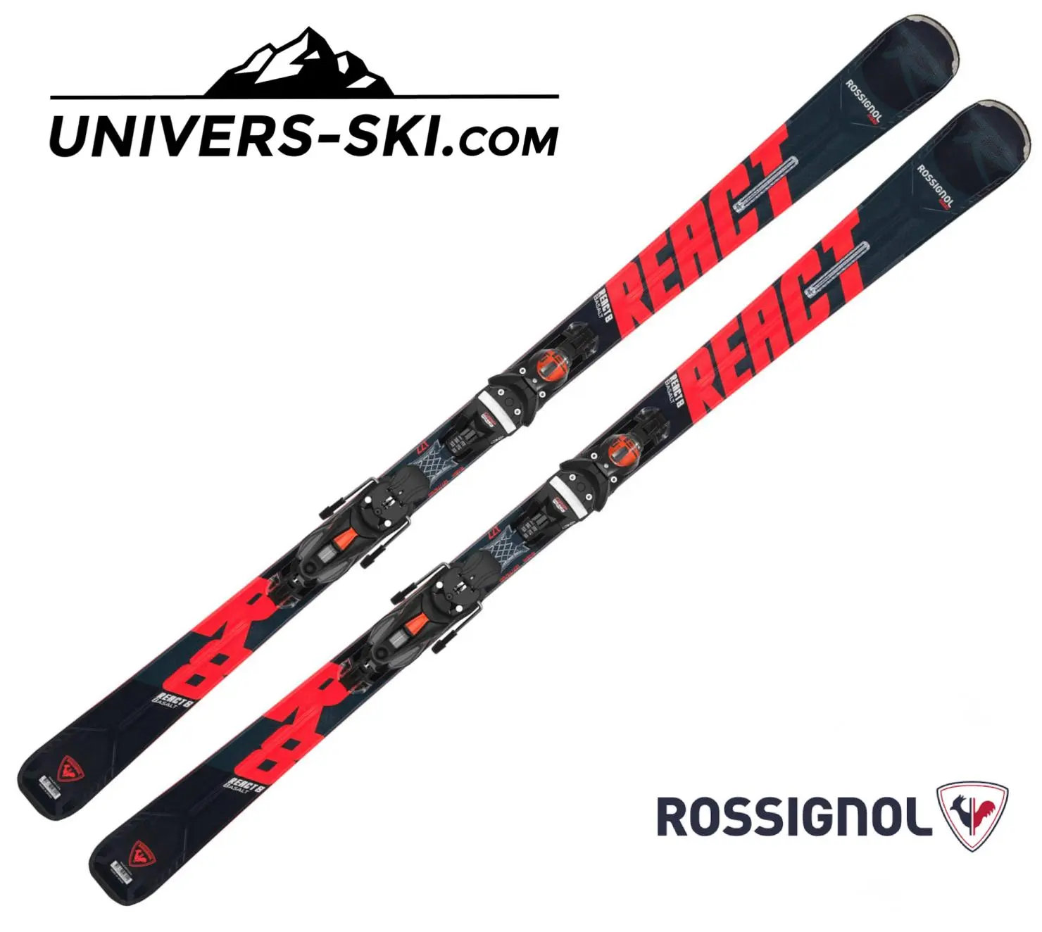 Ski ROSSIGNOL REACT R8 HP Konect 2022 + NX 12 Grip Walk
