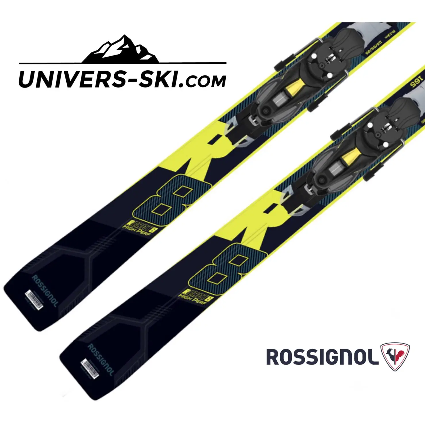 Ski ROSSIGNOL REACT R8 HP Konect 2020 + NX 12 Grip Walk – Image 4