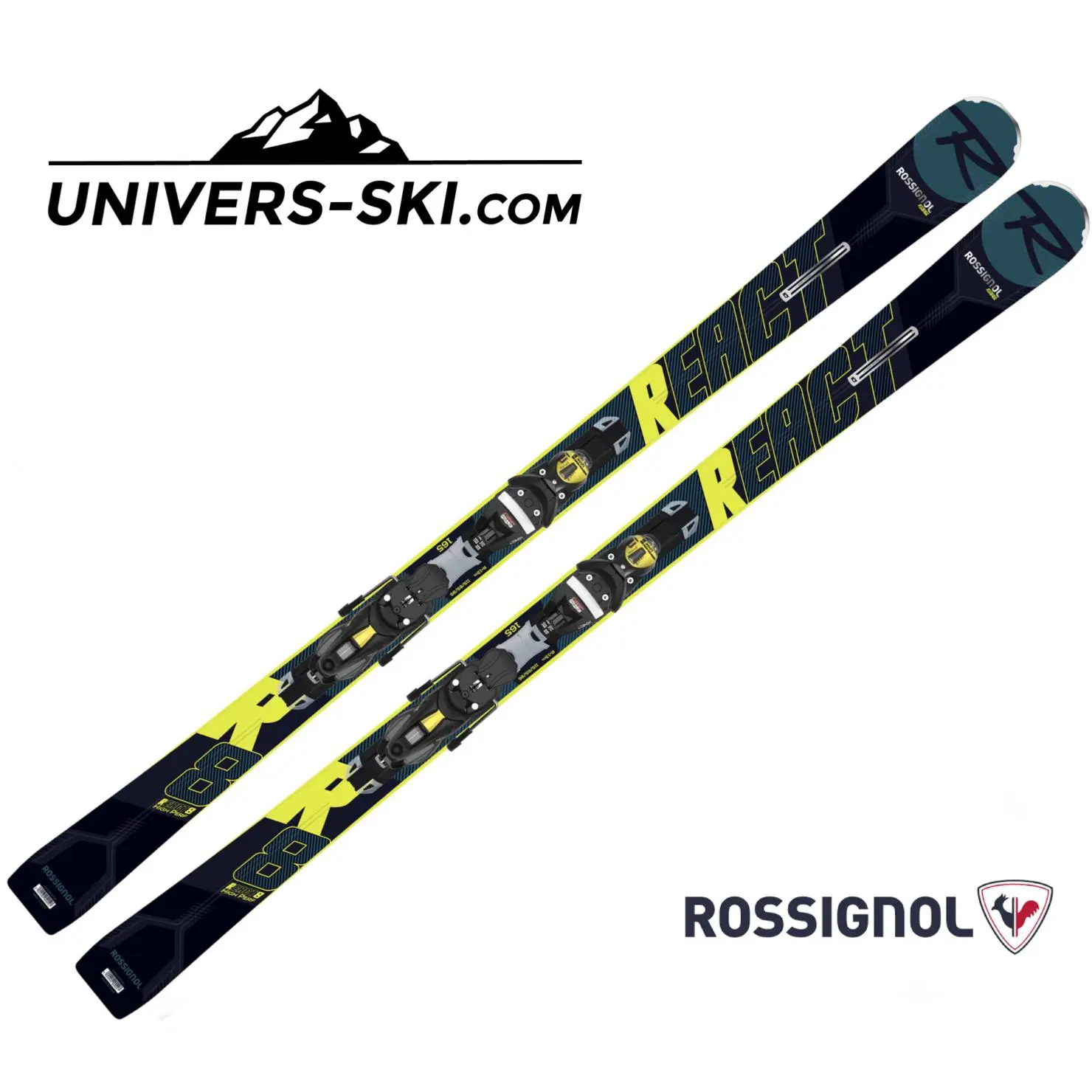 Ski ROSSIGNOL REACT R8 HP Konect 2020 + NX 12 Grip Walk