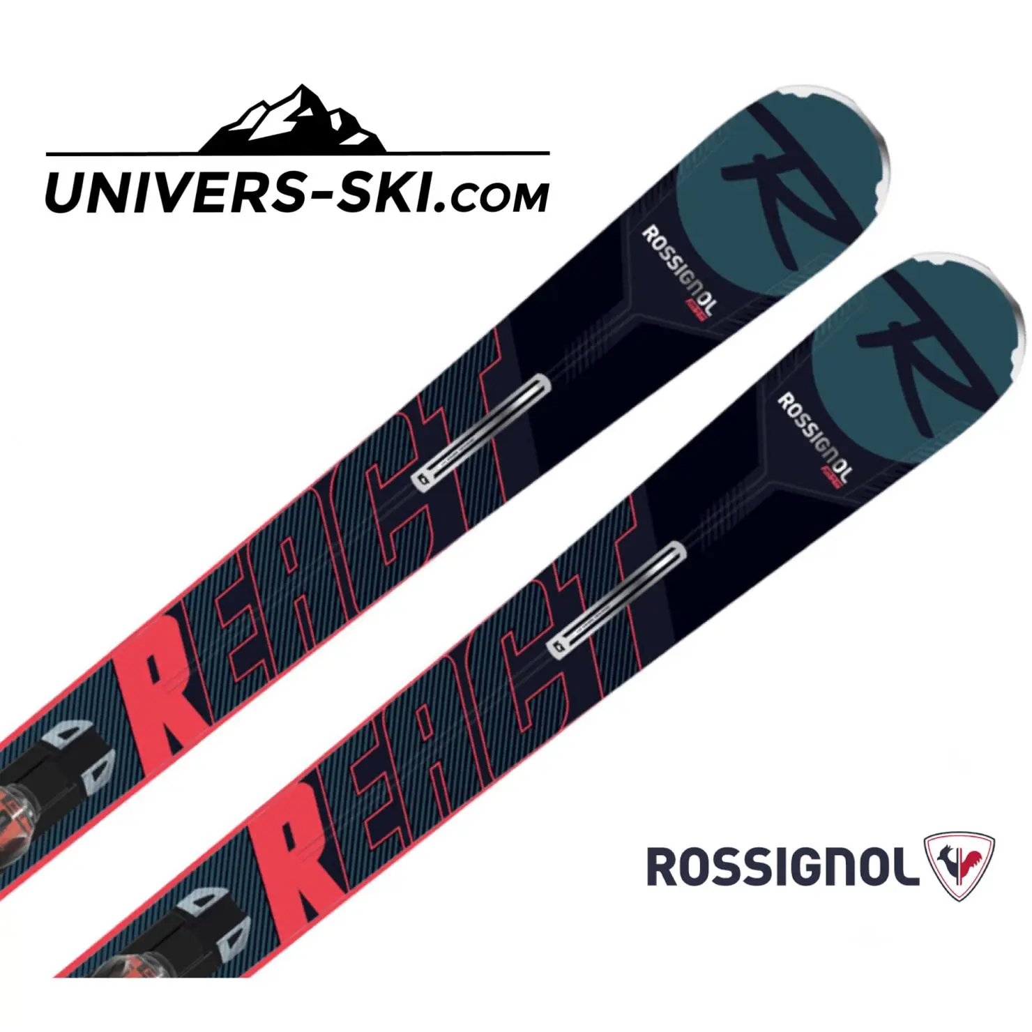 Ski ROSSIGNOL REACT R8 Ti Konect 2020 + SPX 12 Grip Walk – Image 2