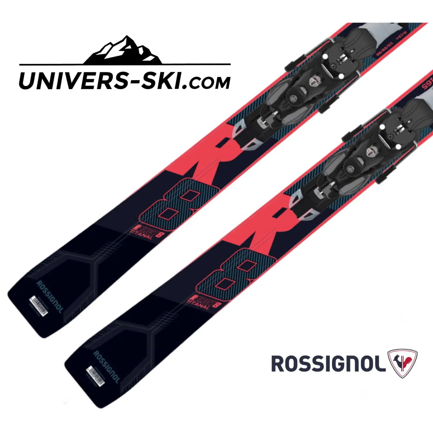 Ski ROSSIGNOL REACT R8 Ti Konect 2020 + SPX 12 Grip Walk – Image 4