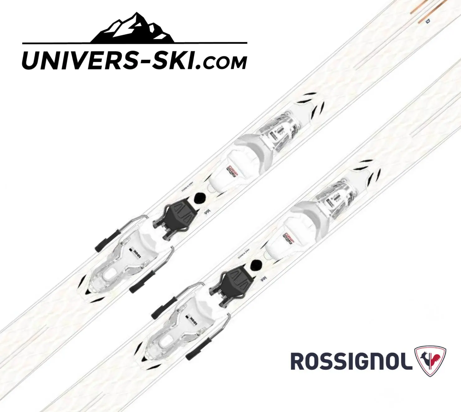 Ski ROSSIGNOL STRATO Women Blanc 2022 + Xpress 11 – Image 3